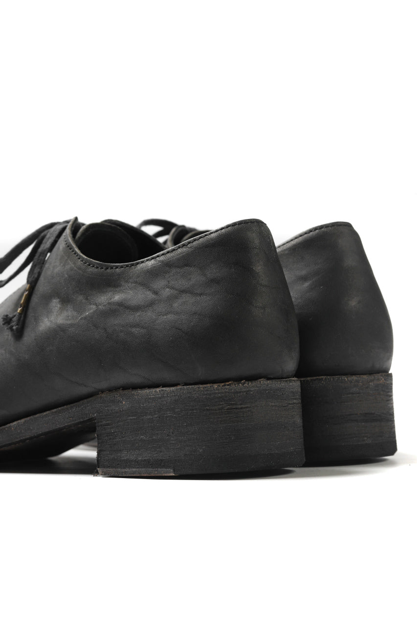 EVARIST BERTRAN  EB2T Derby Shoes / Washed Culatta (BLACK)