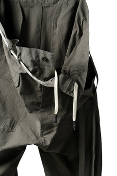 画像をギャラリービューアに読み込む, ISAMU KATAYAMA BACKLASH WIDE TAPERED PANTS / SALT SHRINKAGE TYPEWRITER CLOTH