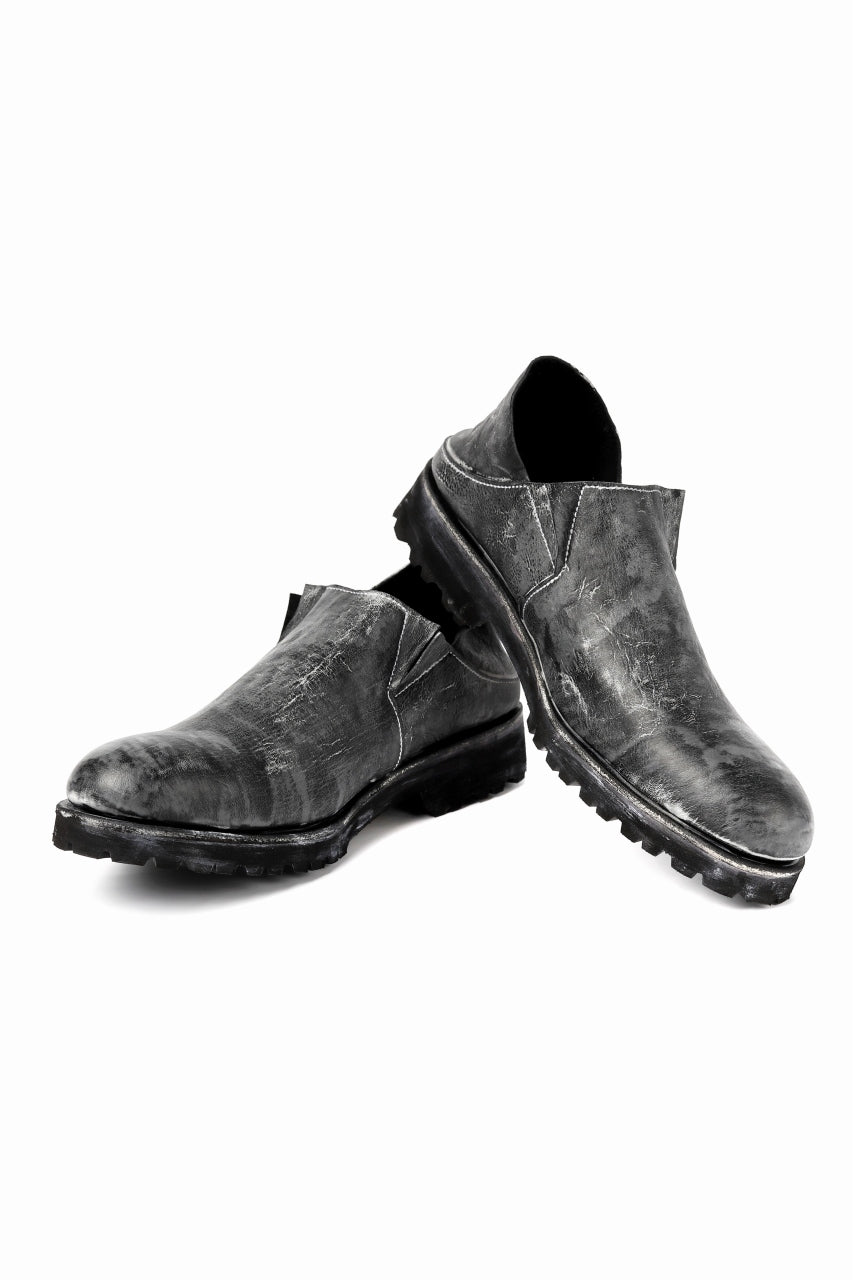 画像をギャラリービューアに読み込む, Portaille exclusive PL5 VB Slipon Shoes / HS horse waxy heavy (BLACK)