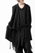画像をギャラリービューアに読み込む, SOSNOVSKA CHECKER FRONT VEST (CHECK x BLACK)