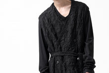 画像をギャラリービューアに読み込む, SOSNOVSKA CHECKER FRONT VEST (CHECK x BLACK)