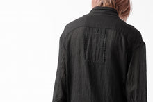 画像をギャラリービューアに読み込む, SOSNOVSKA SAGGING FRONT SHIRT (BLACK)
