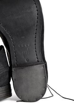 画像をギャラリービューアに読み込む, prtl x 4R4s exclusive Derby Shoes / CordovanSplit "No3-1M" (BLACK)