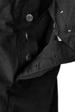 Load image into Gallery viewer, blackcrow high density cotton banana shape trousers (BLACK)