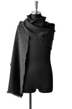 Load image into Gallery viewer, blackcrow stole wo/ny woven (DARK GREY)