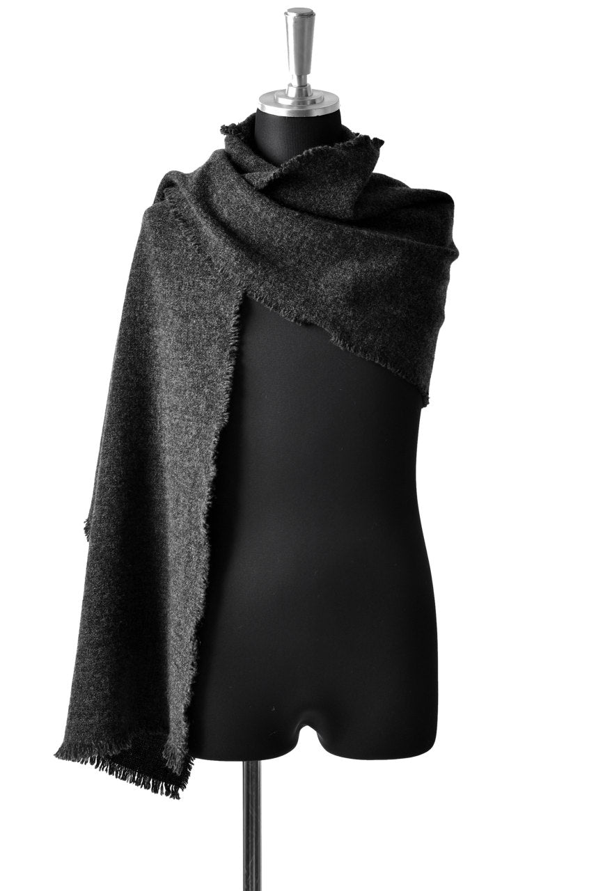 Load image into Gallery viewer, blackcrow stole wo/ny woven (DARK GREY)