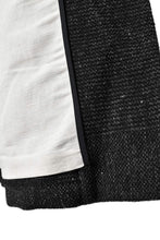 Load image into Gallery viewer, blackcrow standcollar tailorcoat (wool dark check)