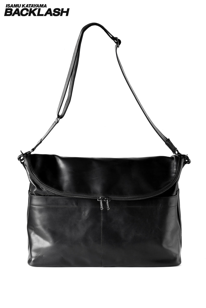 Load image into Gallery viewer, ISAMU KATAYAMA BACKLASH SHOULDER BAG / JP-TANNED HORSE WAXY-FINISH
