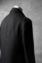 Load image into Gallery viewer, blackcrow shirt-collar 5B jacket / hemp (black)