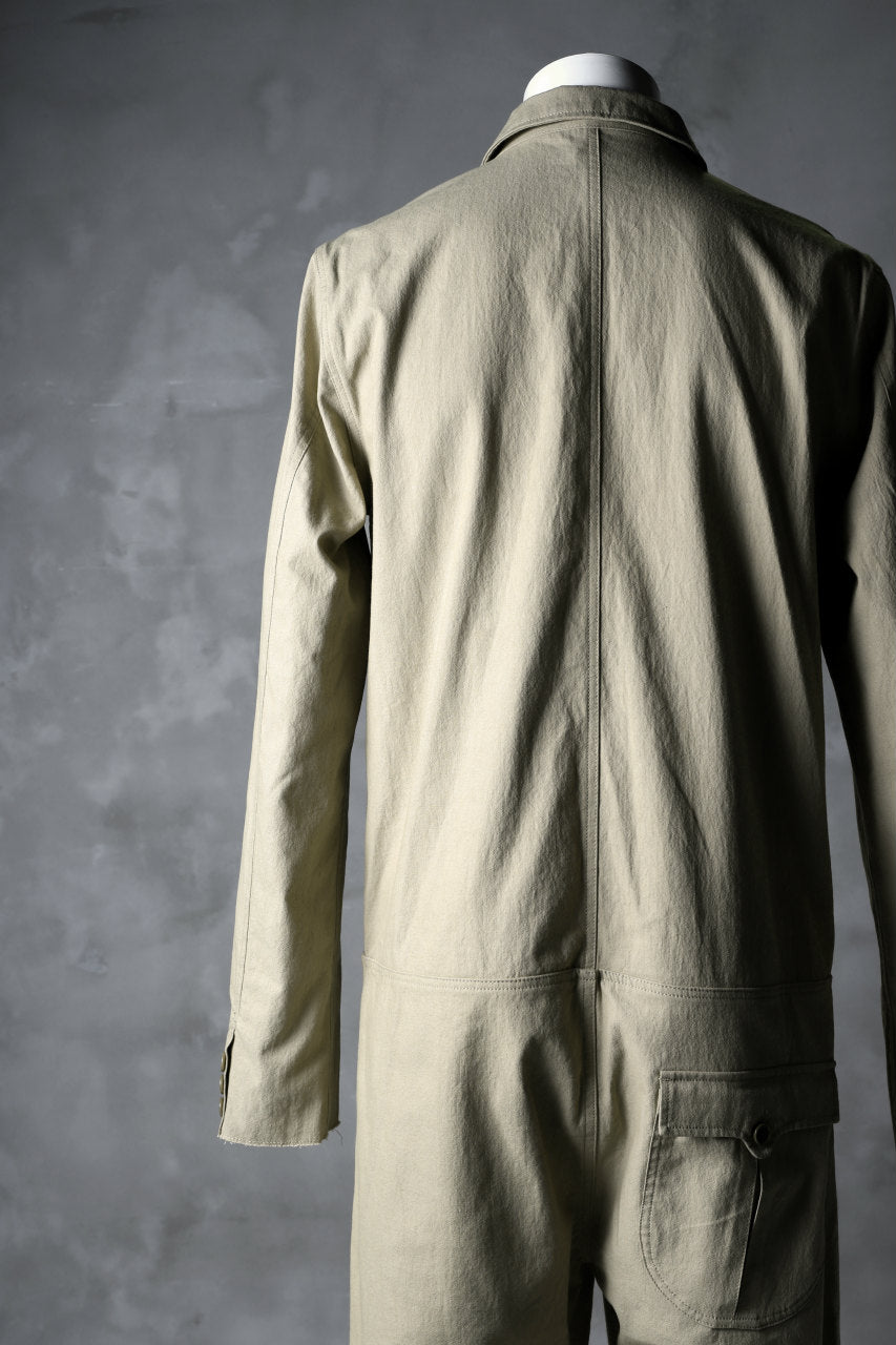 Load image into Gallery viewer, blackcrow all in one suits / cotton woven (BEIGE)