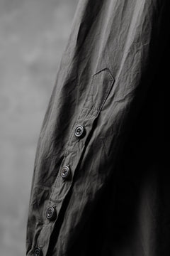 画像をギャラリービューアに読み込む, KLASICA SABRON HALF BUTTON PULLOVER SHIRT / TYPE-WRITER CLOTH (MOSS)