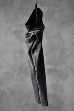 画像をギャラリービューアに読み込む, thomkrom OVERLOCKED LEGGINGS / OILED SPRAY DYE (GREY)