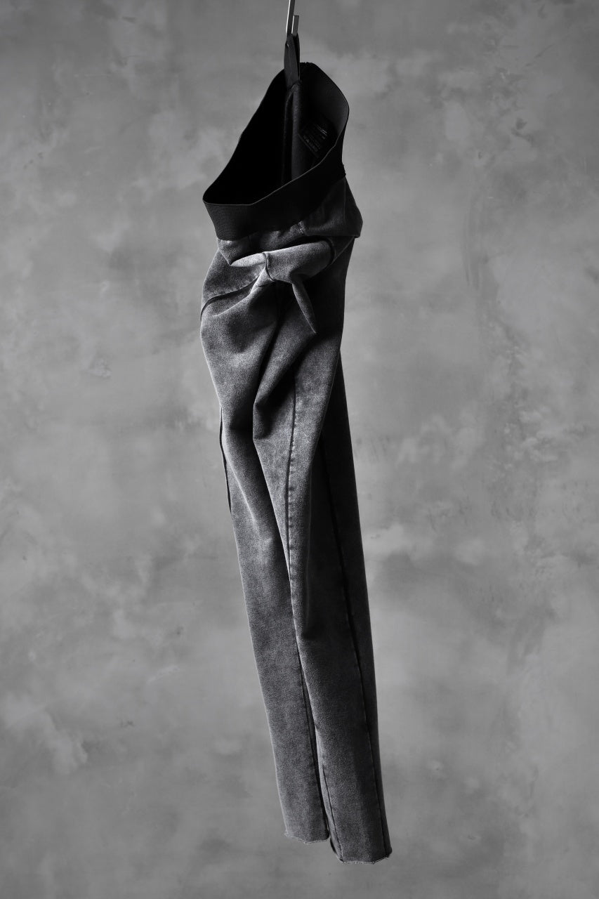 画像をギャラリービューアに読み込む, thomkrom OVERLOCKED LEGGINGS / OILED SPRAY DYE (GREY)