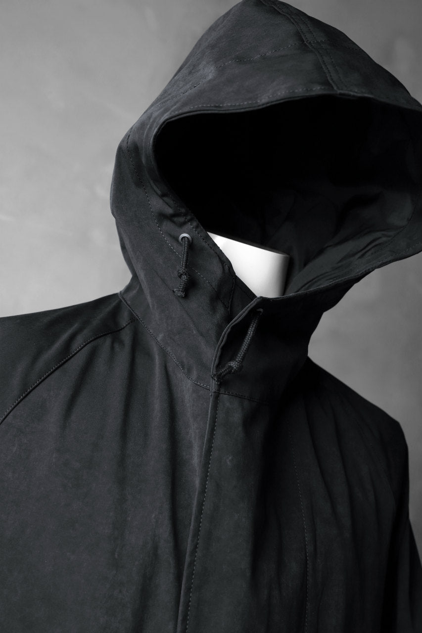 画像をギャラリービューアに読み込む, COLINA M-1948 HOOD PARKA COAT / HIGH DENSITY MILICLOTH (BLACK)