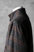 Load image into Gallery viewer, COLINA GARDENER CHECK SHIRT / SOFT FLANNEL (GREY x BROWN)