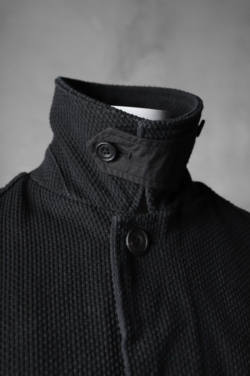 画像をギャラリービューアに読み込む, COLINA BALMACAAN COAT / SASHIKO (BLACK)