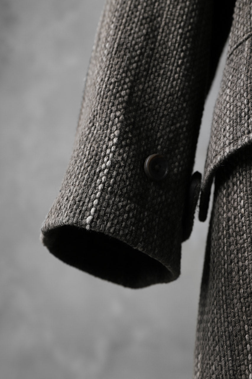画像をギャラリービューアに読み込む, COLINA BALMACAAN COAT / SASHIKO ZAKURO DYED (ZAKURO)