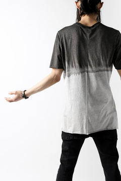 画像をギャラリービューアに読み込む, thomkrom GRADATION DYE T-SHIRT (BLACK T90)