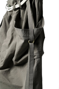 画像をギャラリービューアに読み込む, ISAMU KATAYAMA BACKLASH WIDE TAPERED PANTS / SALT SHRINKAGE TYPEWRITER CLOTH