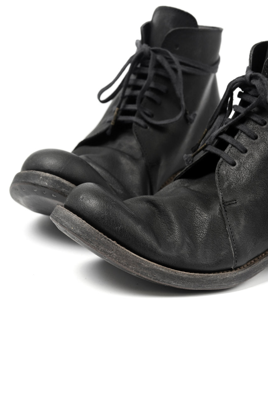 EVARIST BERTRAN  EB12 Laced Middle Boots / Kangaroo (BLACK)
