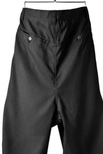 画像をギャラリービューアに読み込む, N/07 "MAUSK Detail" Three Dimensional Wide Tuck / Dart Cropped Pants #2 (BLACK)
