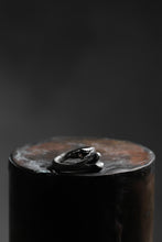 画像をギャラリービューアに読み込む, Holzpuppe exclusive Bone ring with Smoke Quartz