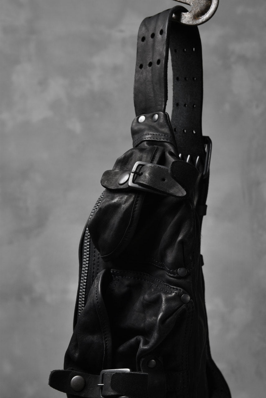 Load image into Gallery viewer, ISAMU KATAYAMA BACKLASH "DoubleShoulder" MIL-BAG (BLACK)