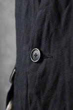 Load image into Gallery viewer, KLASICA CROSS BACK POCKET VEST / RAMIE (CARBON)