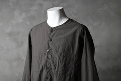 画像をギャラリービューアに読み込む, KLASICA SABRON HALF BUTTON PULLOVER SHIRT / TYPE-WRITER CLOTH (MOSS)
