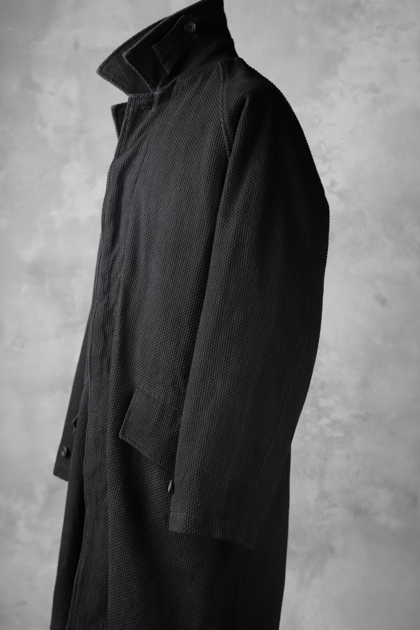 画像をギャラリービューアに読み込む, COLINA BALMACAAN COAT / SASHIKO (BLACK)