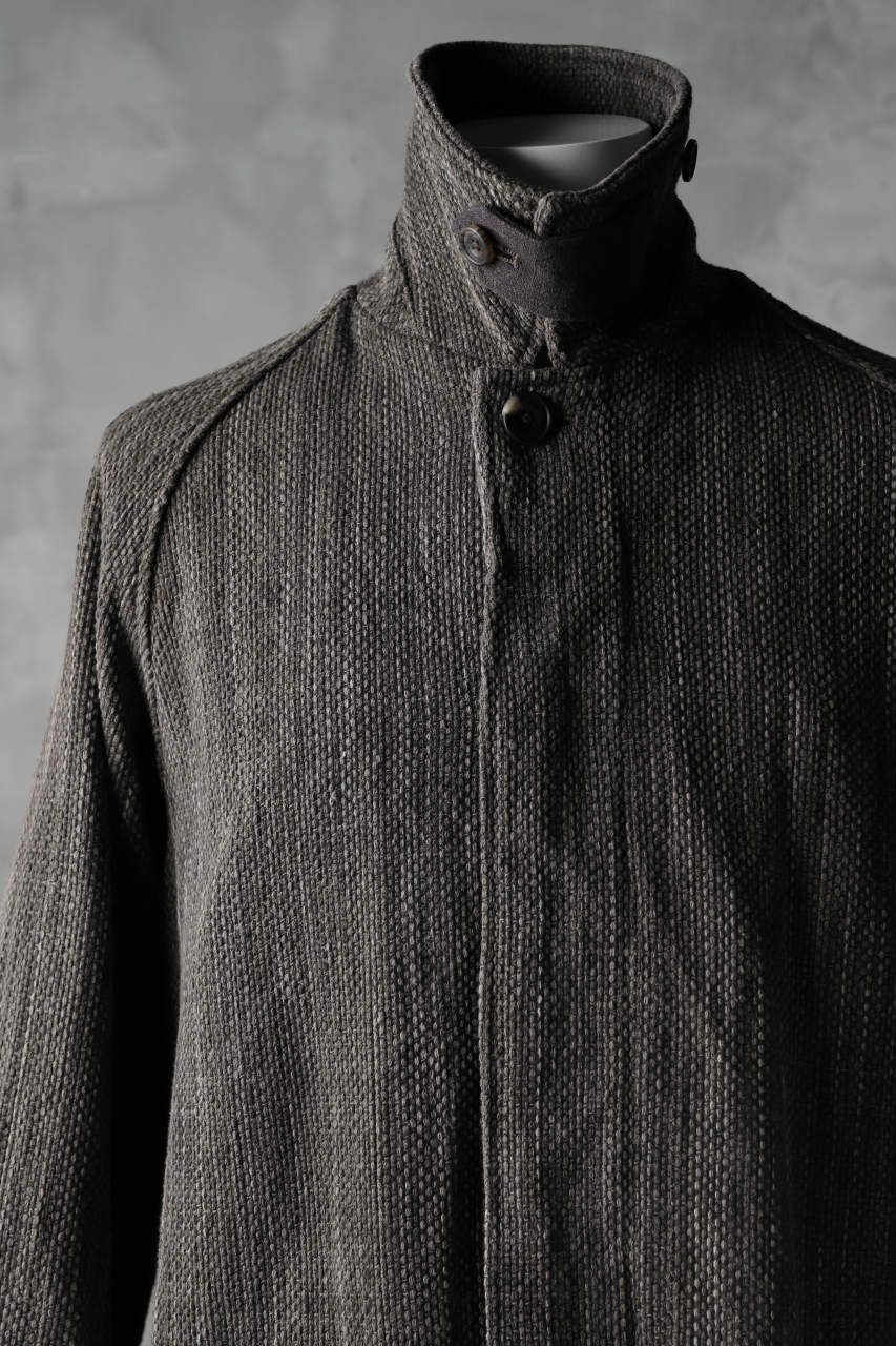 画像をギャラリービューアに読み込む, COLINA BALMACAAN COAT / SASHIKO ZAKURO DYED (ZAKURO)