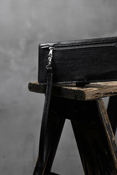 Load image into Gallery viewer, ISAMU KATAYAMA BACKLASH SMART PHONE CASE/PURSE / ITALY DOUBLE SHOULDER (BLACK)