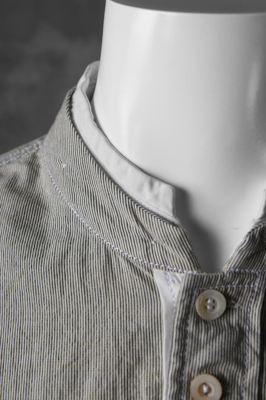 daska "stripe" double collar shirt / co&te (STRIPE)