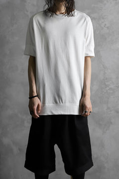 画像をギャラリービューアに読み込む, KLASICA LEWIN CLASSIC H/S CUT & SEWN / DRY TWILL JERSEY (WHITE)