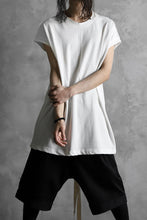画像をギャラリービューアに読み込む, KLASICA LUNG CAP SLEEVE LONG  CUT & SEWN / DRY TWILL JERSEY (WHITE)
