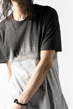 画像をギャラリービューアに読み込む, thomkrom GRADATION DYE T-SHIRT (BLACK T90)