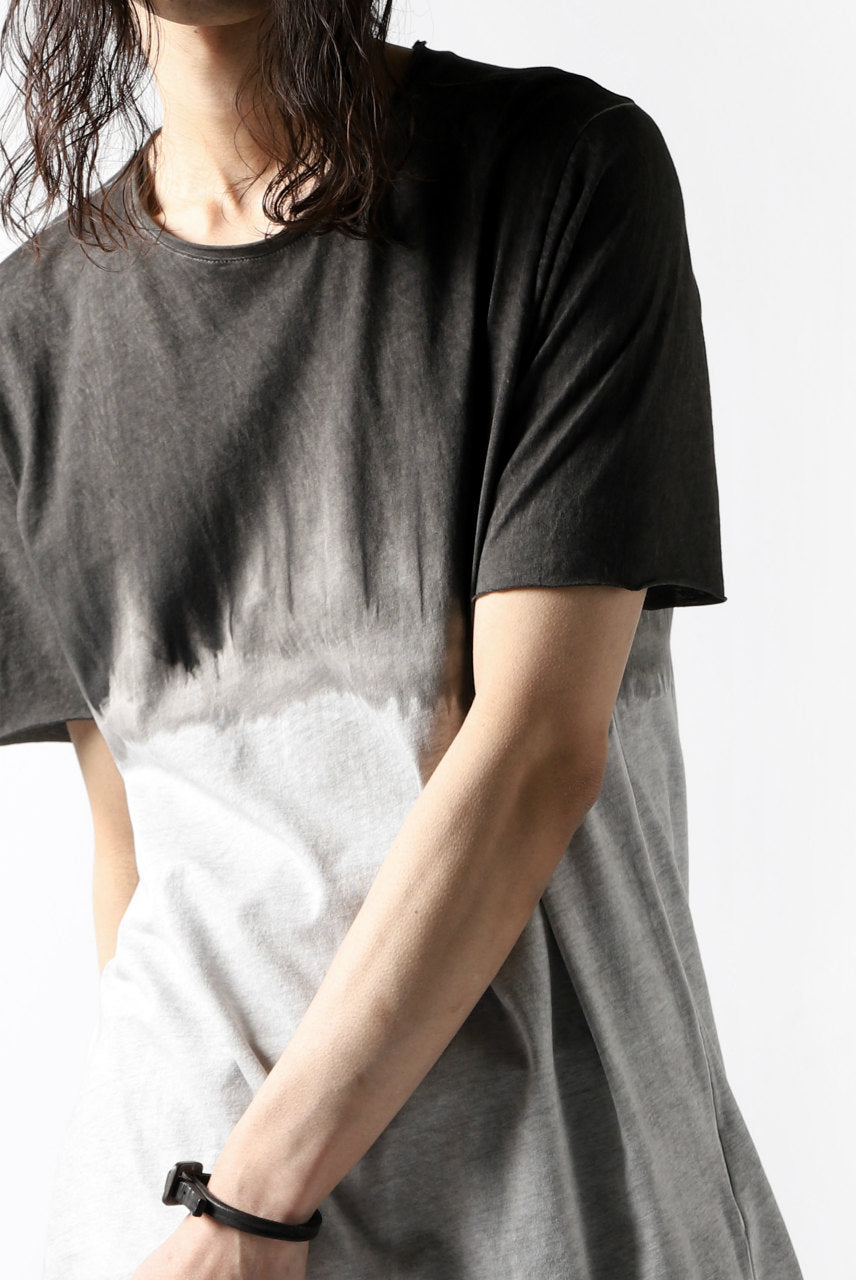 画像をギャラリービューアに読み込む, thomkrom GRADATION DYE T-SHIRT (BLACK T90)