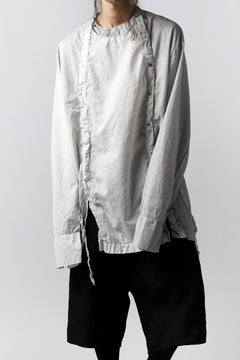 画像をギャラリービューアに読み込む, un-namable Mad Dolman Shirt #1 / Silky Cotton Stripe (NATURAL)