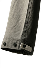 画像をギャラリービューアに読み込む, ISAMU KATAYAMA BACKLASH WIDE TAPERED PANTS / SALT SHRINKAGE TYPEWRITER CLOTH