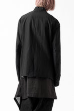 画像をギャラリービューアに読み込む, SOSNOVSKA SHIRT STYLE JACKET (BLACK)