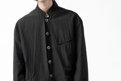 画像をギャラリービューアに読み込む, SOSNOVSKA SHIRT STYLE JACKET (BLACK)