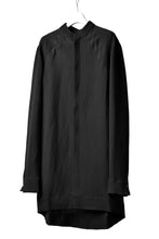 画像をギャラリービューアに読み込む, SOSNOVSKA SIDE SLIT SHIRT (BLACK)