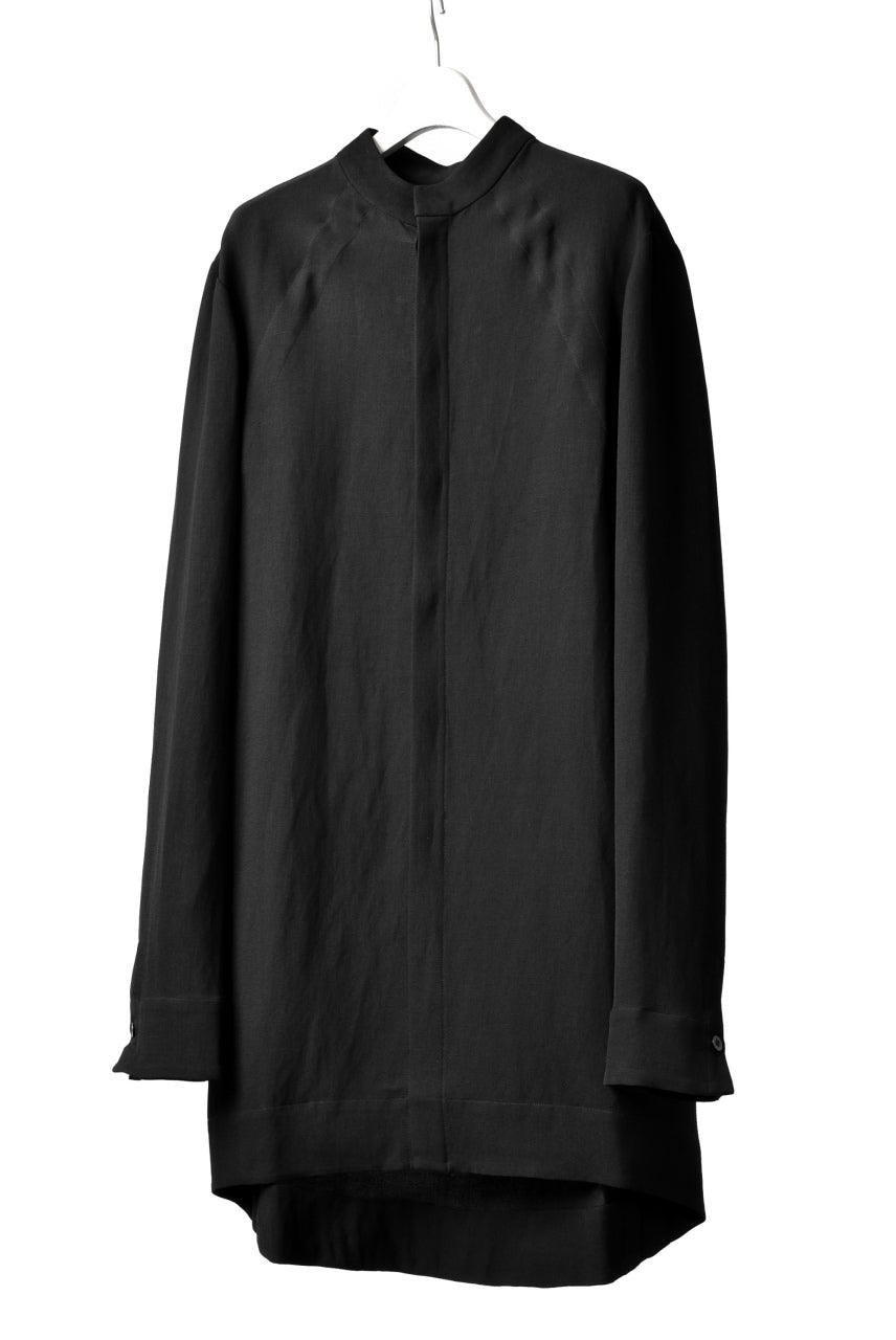 画像をギャラリービューアに読み込む, SOSNOVSKA SIDE SLIT SHIRT (BLACK)