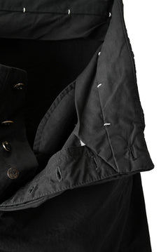 Load image into Gallery viewer, blackcrow high density cotton banana shape trousers (BLACK)