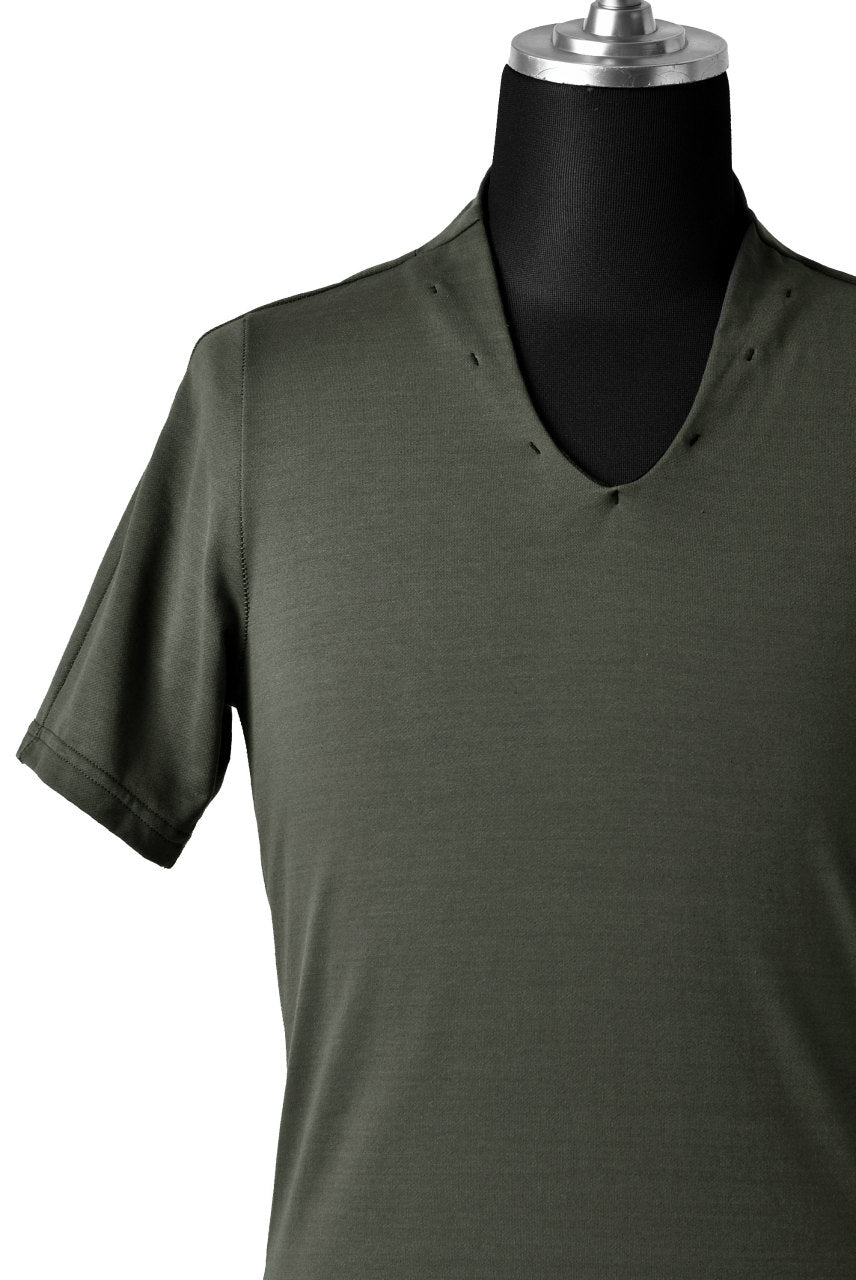 画像をギャラリービューアに読み込む, N/07 Neck Follow Jersey Tops / CORDURA® Fabric (KHAKI)