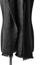 Load image into Gallery viewer, blackcrow stole wo/ny woven (DARK GREY)