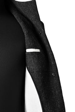 Load image into Gallery viewer, blackcrow standcollar tailorcoat (wool dark check)