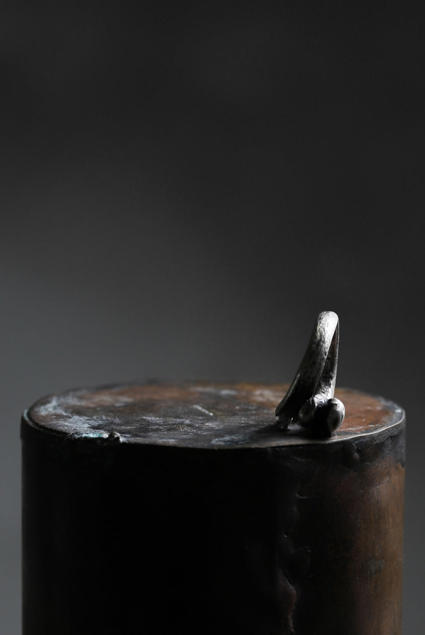 画像をギャラリービューアに読み込む, Holzpuppe exclusive Bone ring with White Quartz