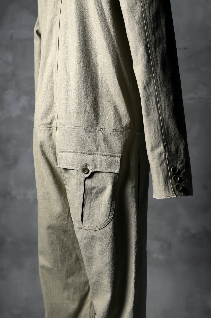 Load image into Gallery viewer, blackcrow all in one suits / cotton woven (BEIGE)