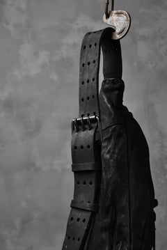 Load image into Gallery viewer, ISAMU KATAYAMA BACKLASH "DoubleShoulder" MIL-BAG (BLACK)